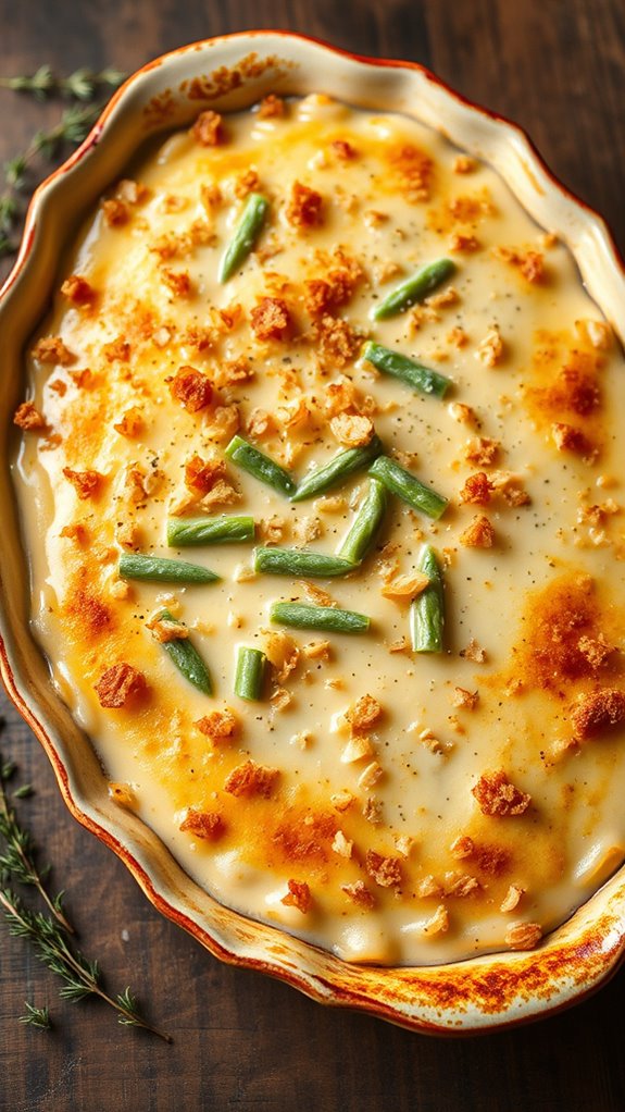 creamy green bean casserole