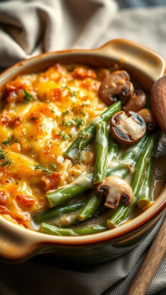 creamy gruy re green bean bake