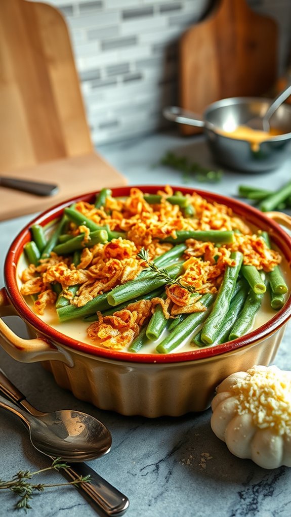 creamy gruy re green bean casserole