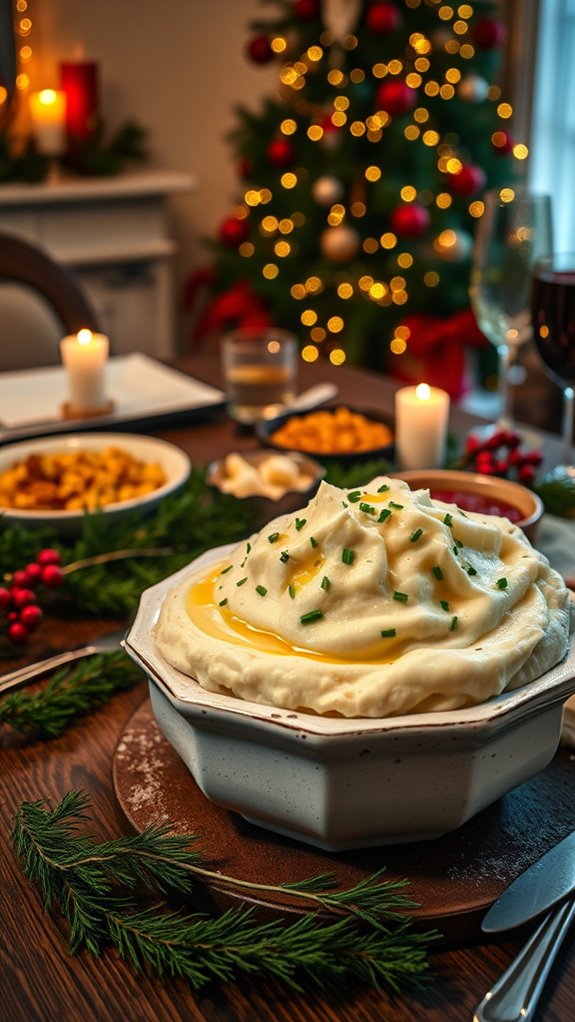 creamy holiday mashed potatoes