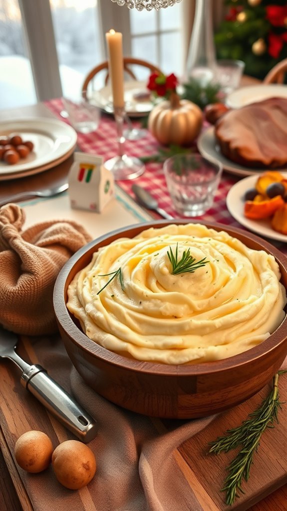 creamy homemade mashed potatoes