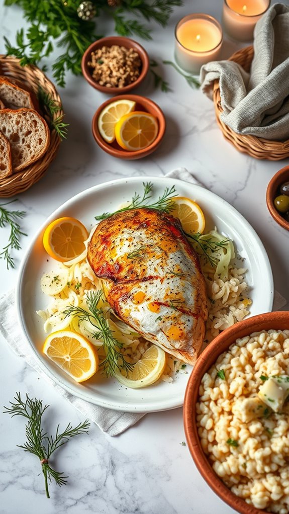 creamy lemon dill risotto recipe