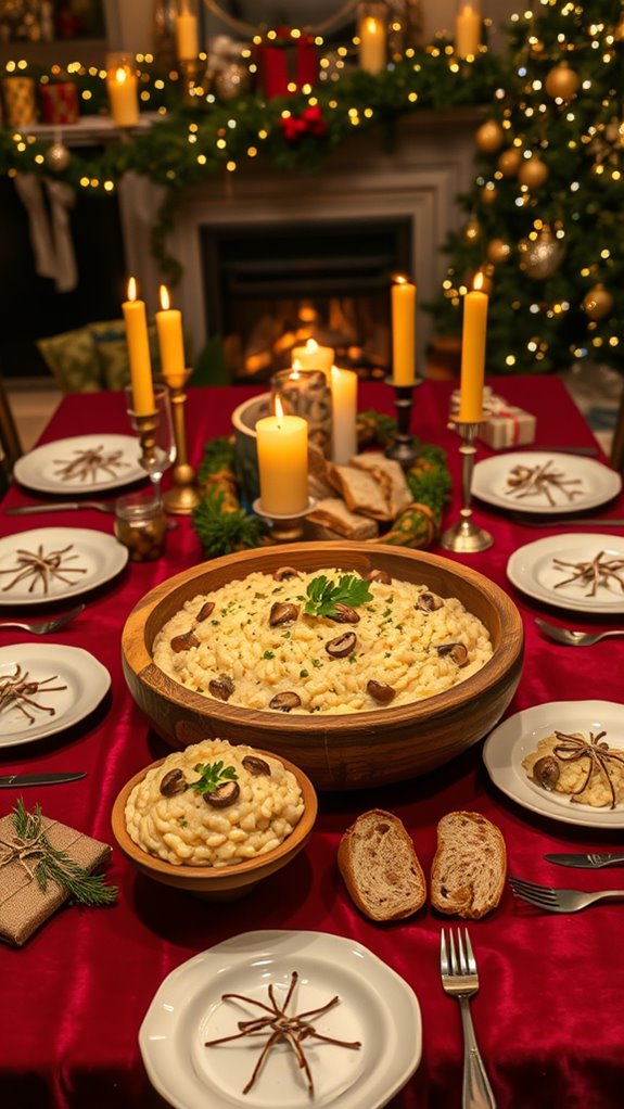 creamy mushroom risotto recipe