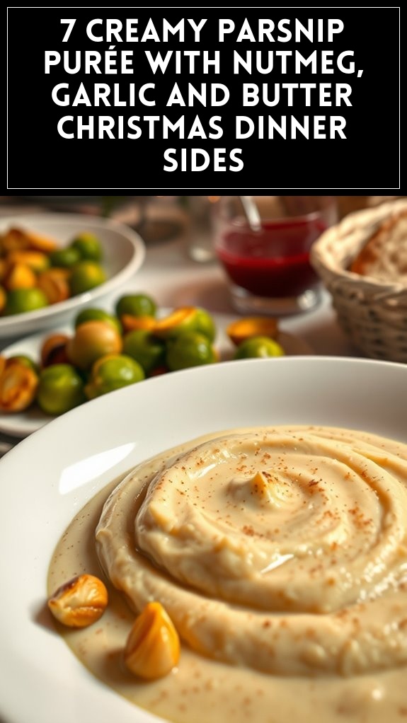 creamy nutmeg parsnip pur e