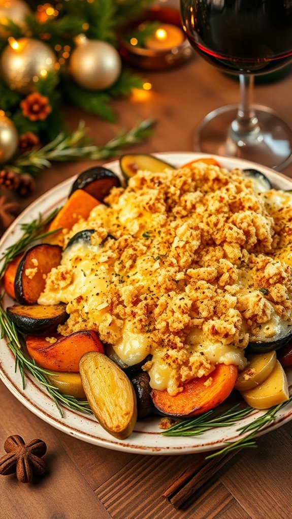 creamy potato leek gratin