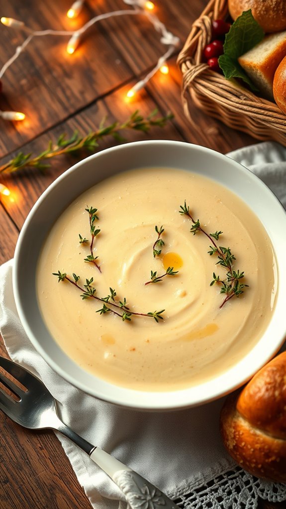 creamy potato leek soup