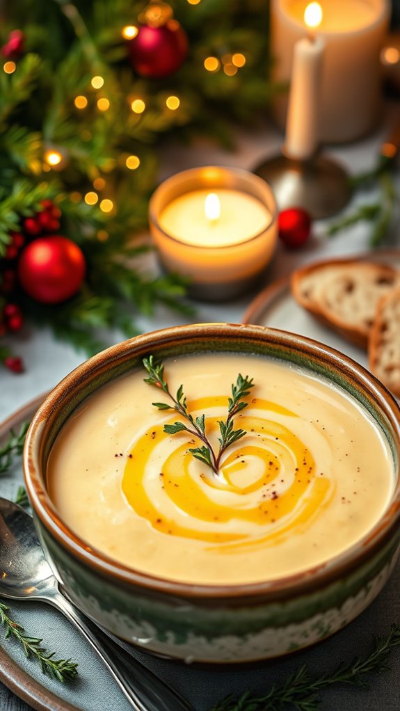 creamy potato leeks chowder