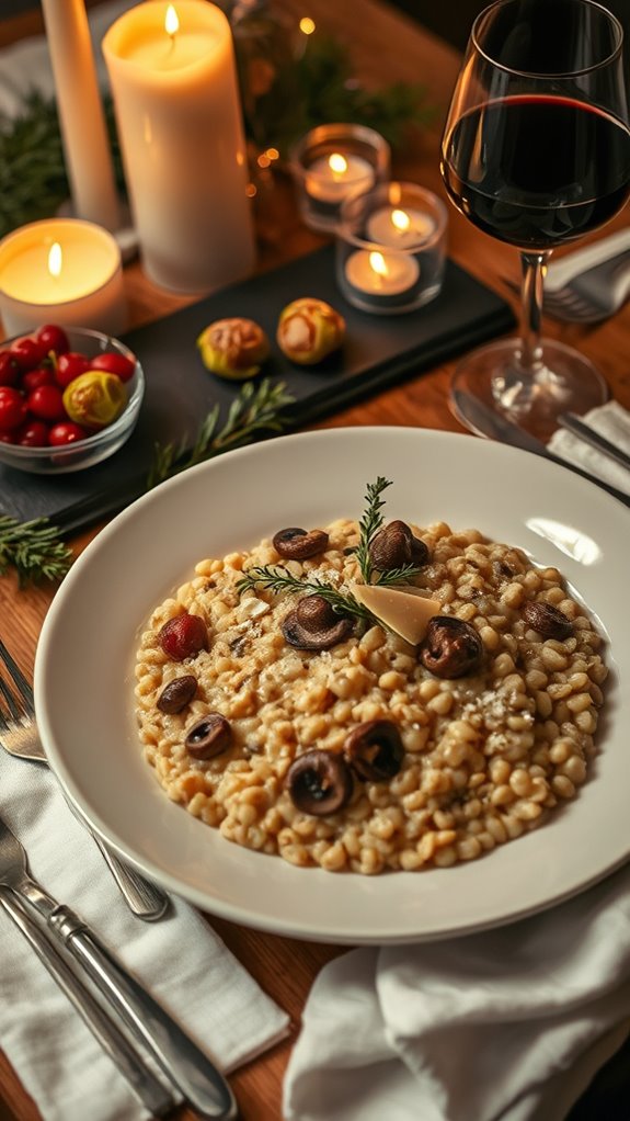 creamy risotto serving suggestions
