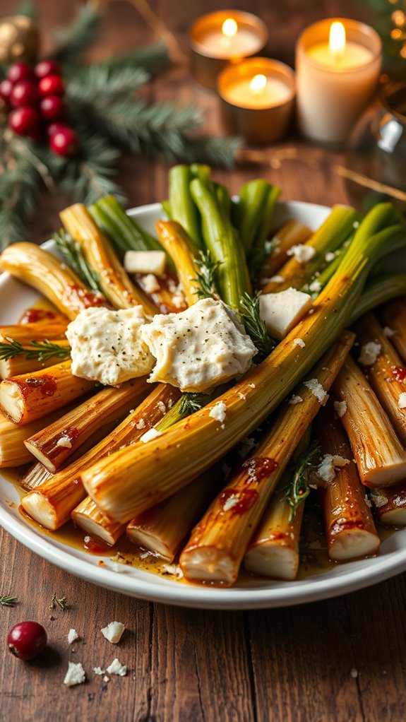 creamy roasted leeks recipe