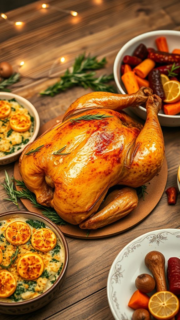 creamy spinach cheese gratin