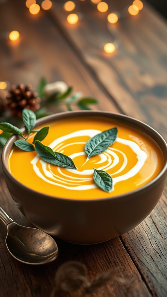 creamy vegan butternut squash soup