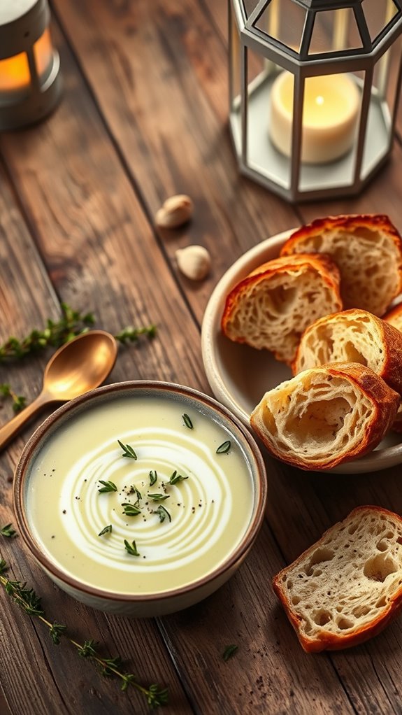 creamy vegan potato soup