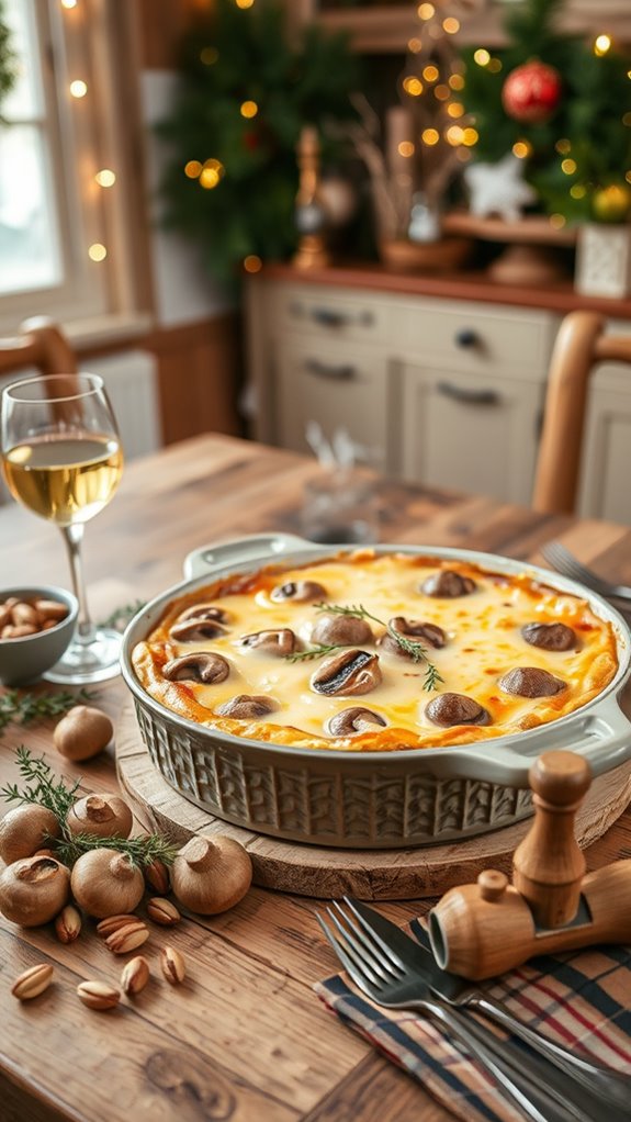 creamy wild rice casserole