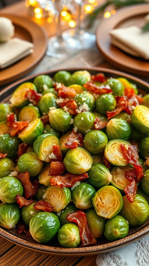 crispy brussels sprouts side dish