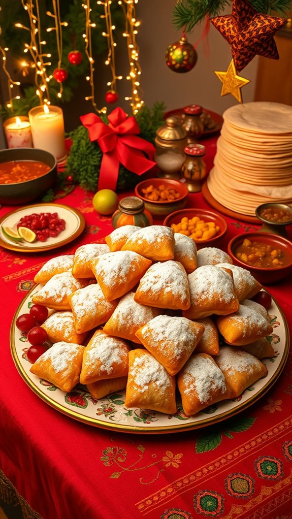 crispy festive fried treat