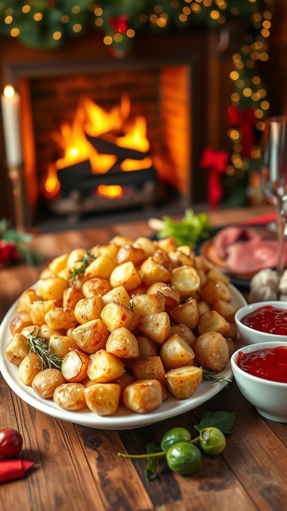 crispy golden roast potatoes