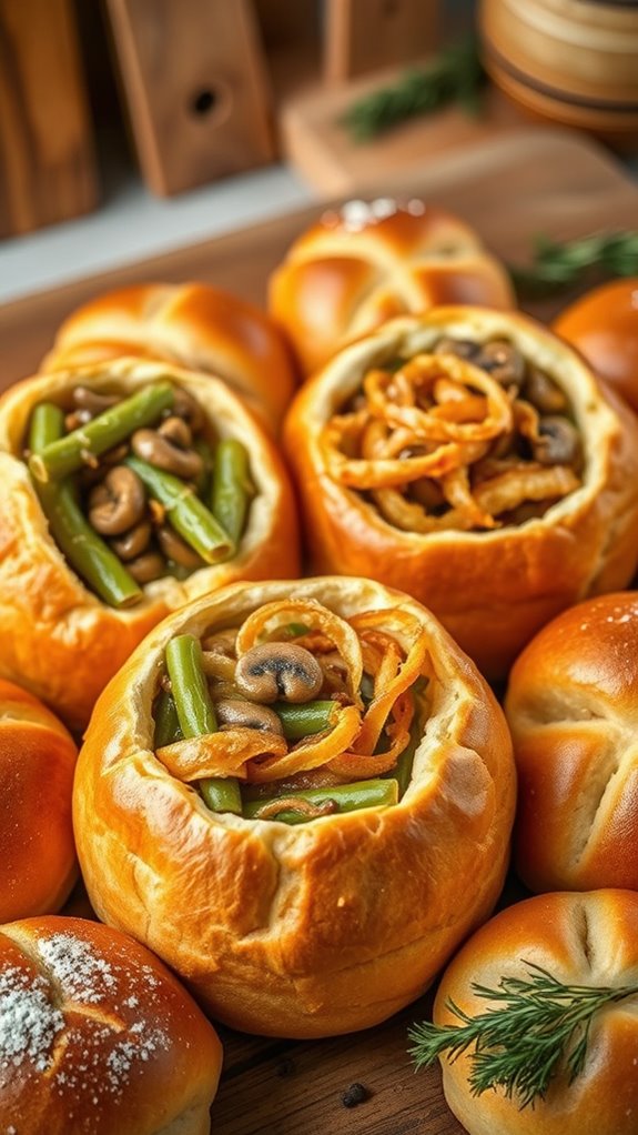 crispy green bean casserole