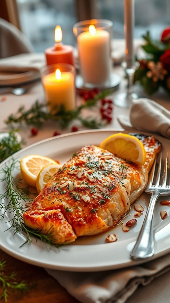 crispy lemon dill trout recipe