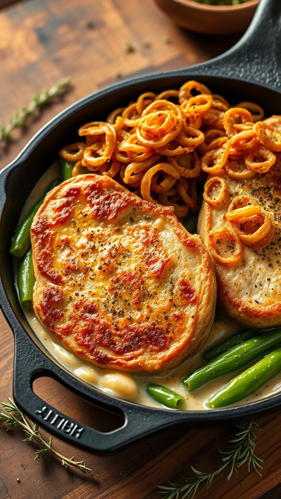 crispy pork chops casserole