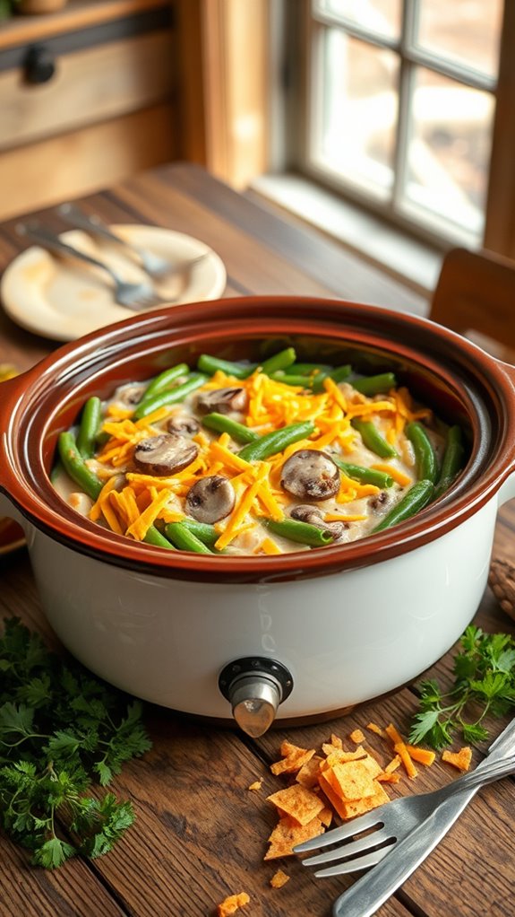 crockpot green bean casserole