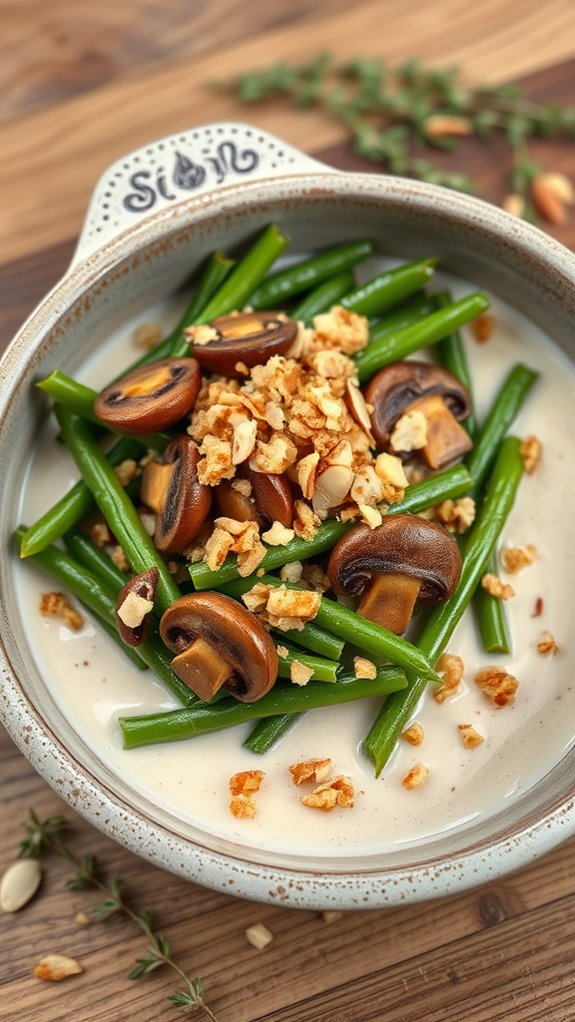 dairy free green bean casserole