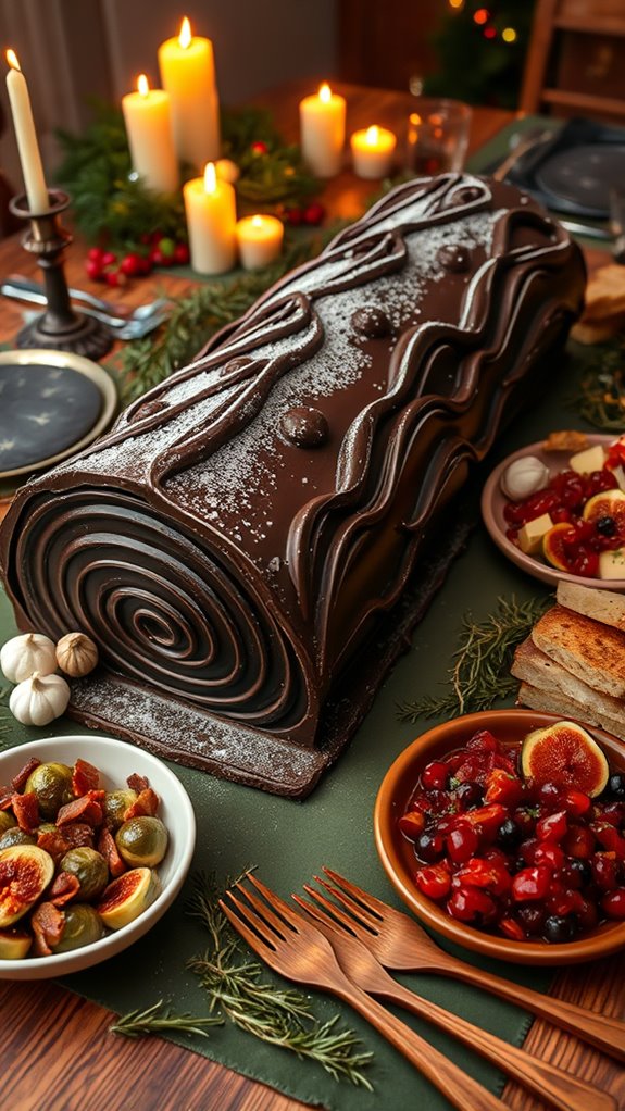 decadent holiday chocolate dessert