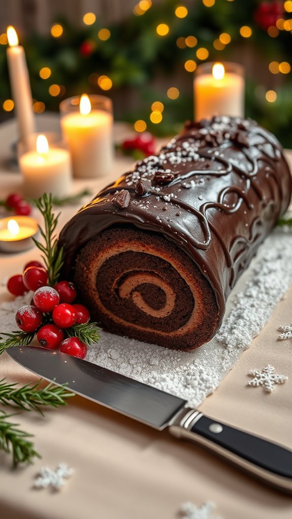 decadent holiday chocolate dessert