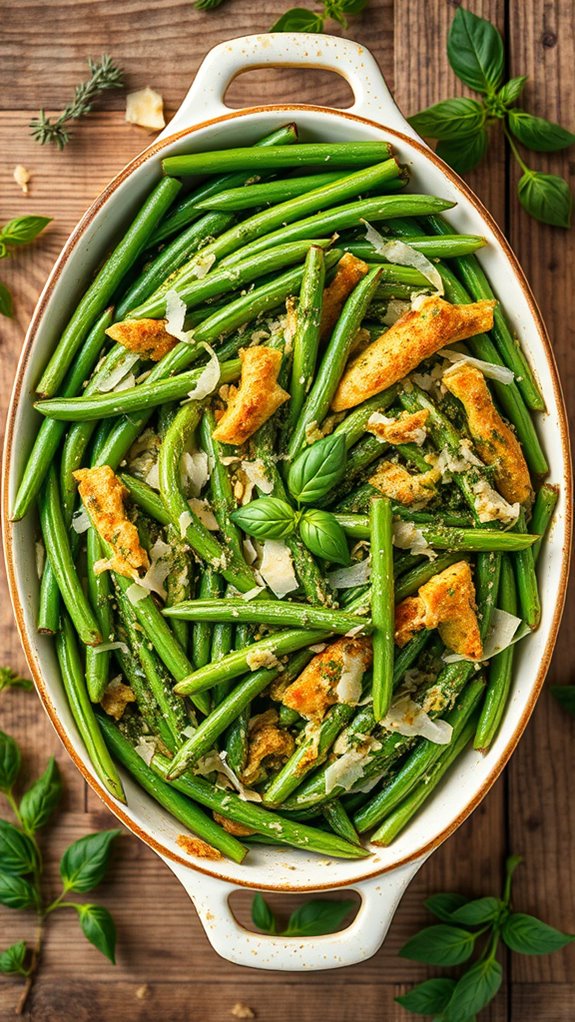 delicious green bean casserole