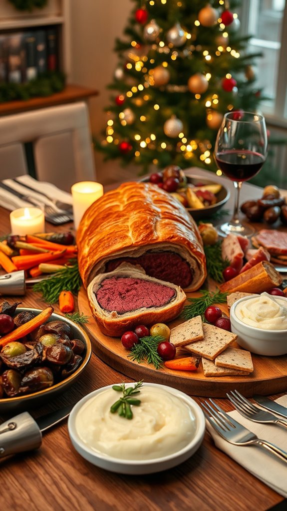 elegant beef pastry dish