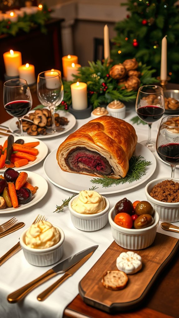 elegant beef pastry dish