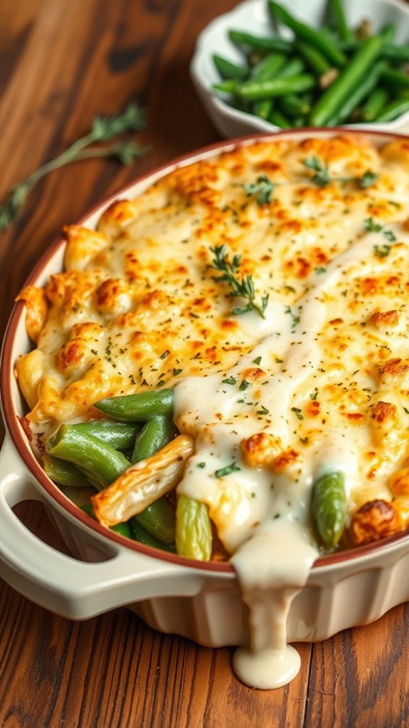 elegant green bean dish