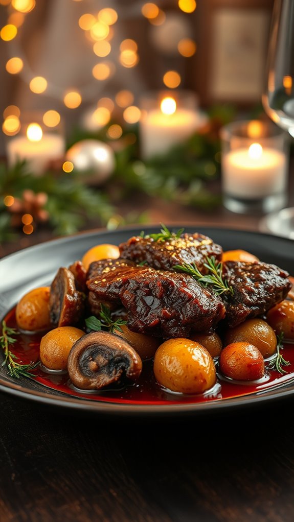elegant holiday beef stew