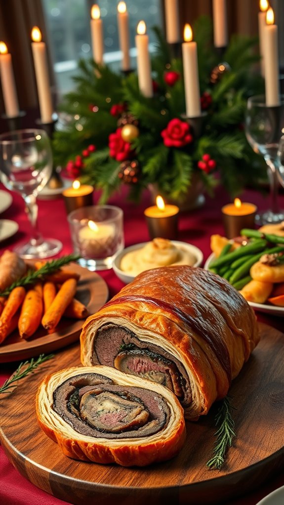 festive beef wellington delight