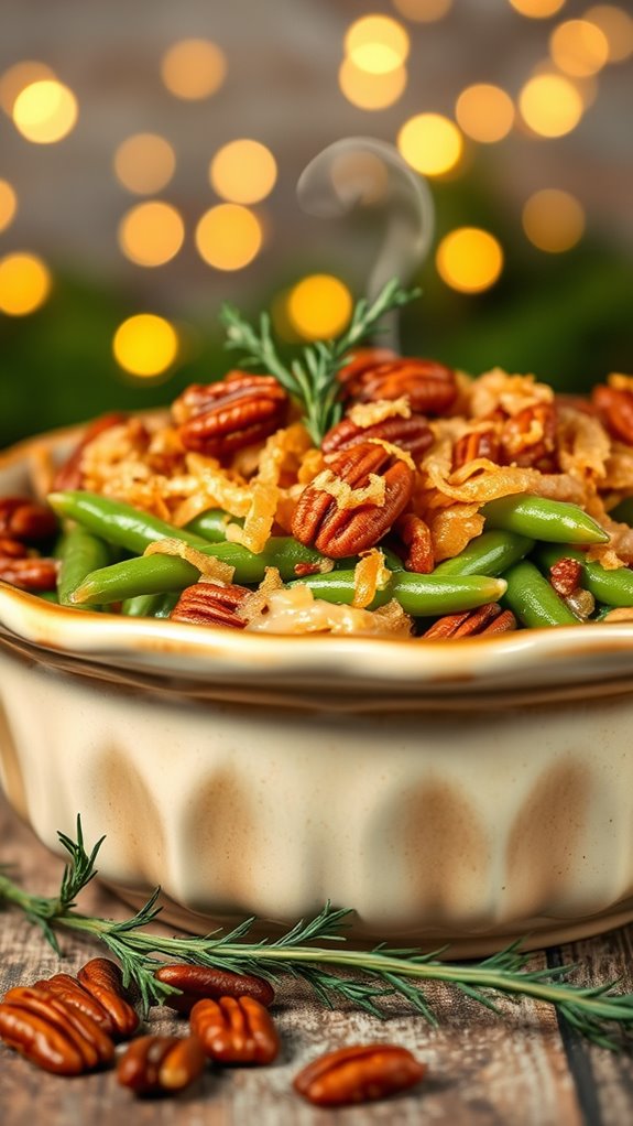 festive green bean casserole