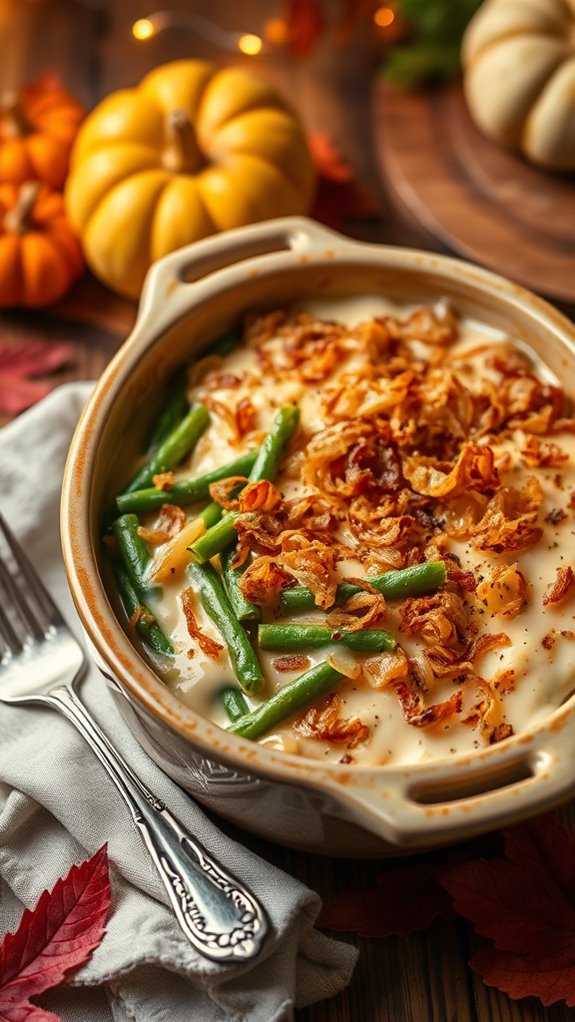festive green bean casserole
