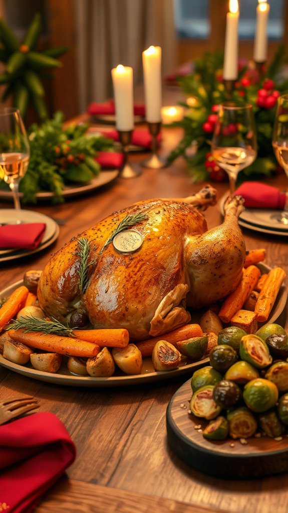 festive honey mustard chicken dish