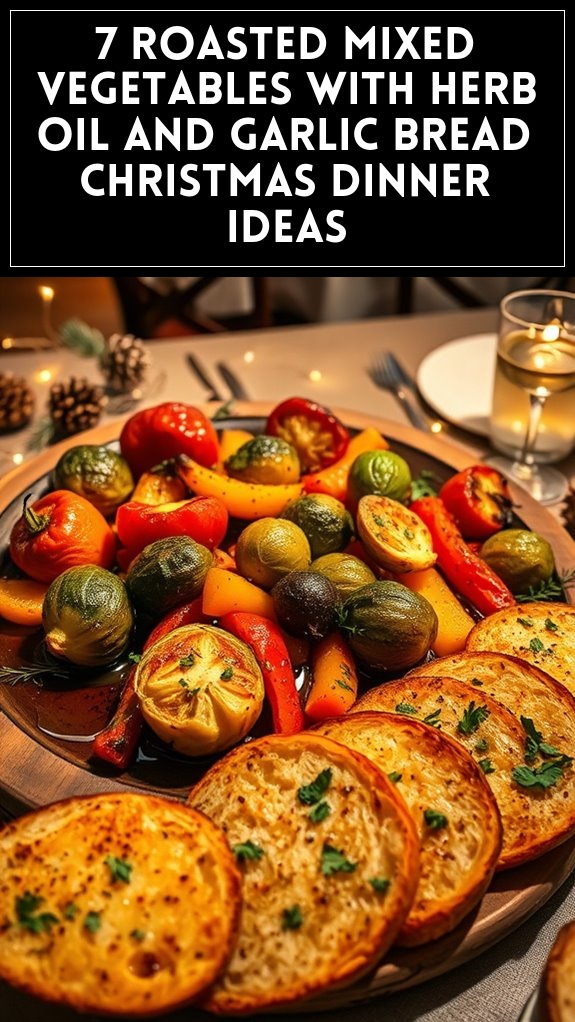 festive roasted vegetable medley