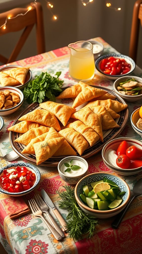 flaky spinach and feta