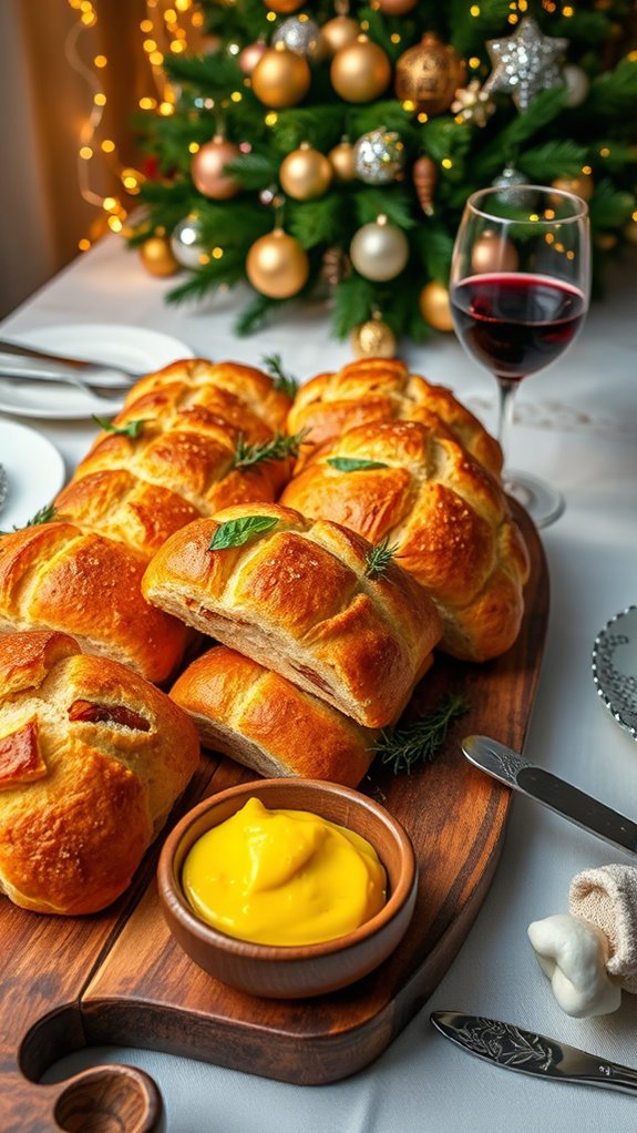 flavorful gourmet garlic bread