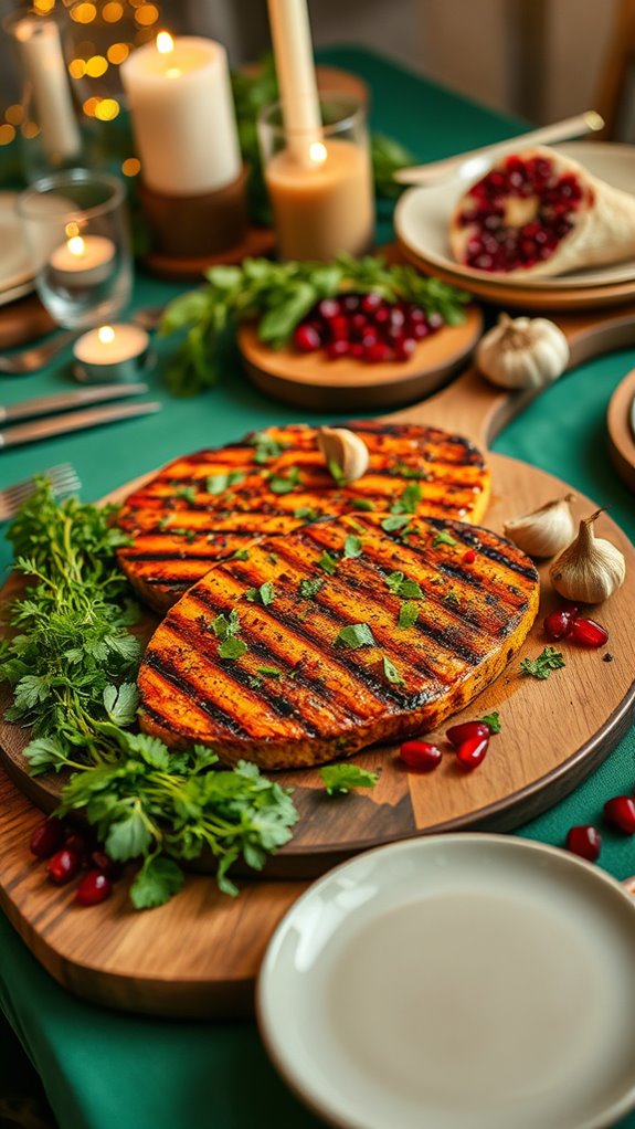 flavorful vegan tempeh steaks