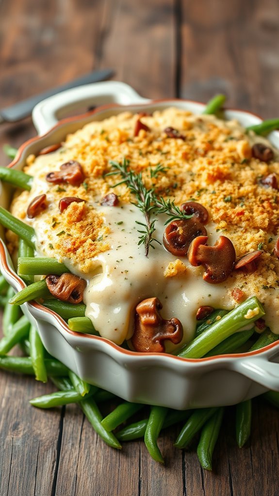 garlic and herb green beans