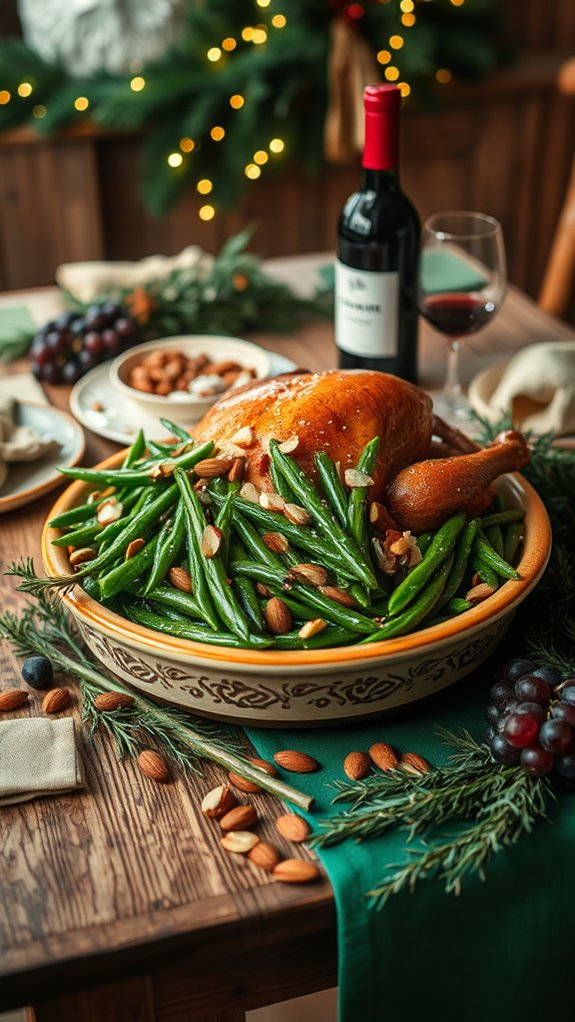 garlic butter green beans