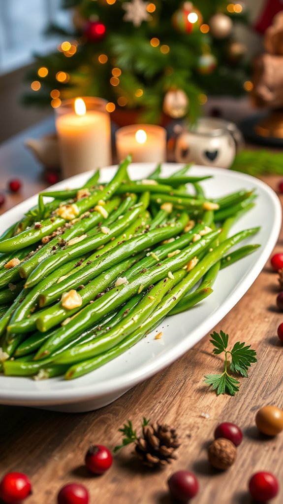 garlic butter green beans recipe