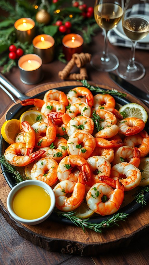 garlic butter shrimp delight