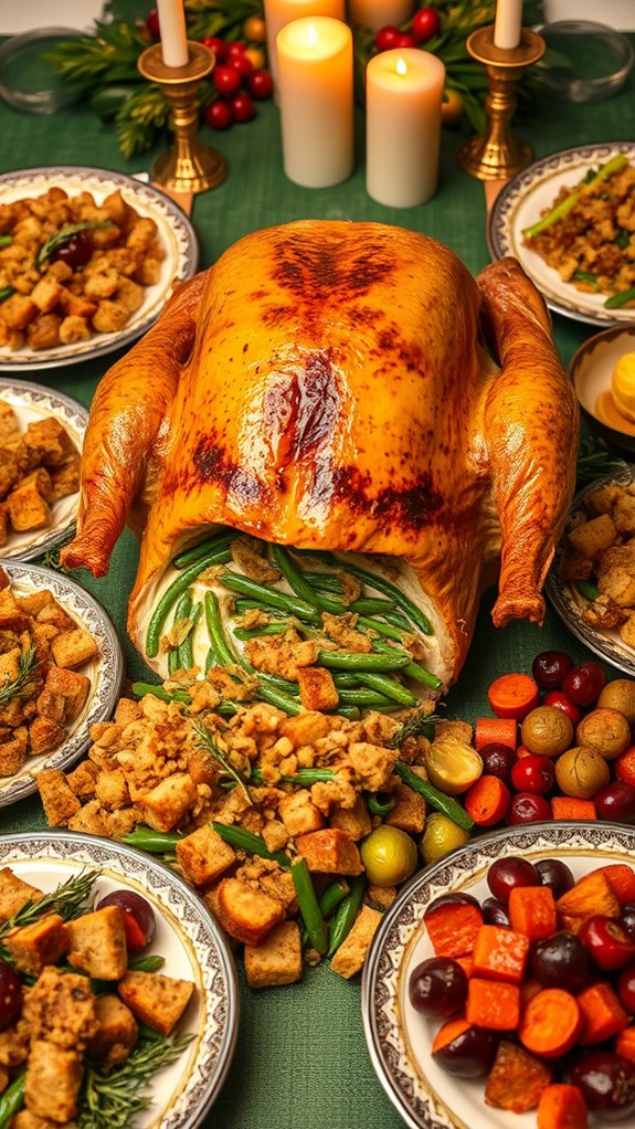 green bean turkey casserole