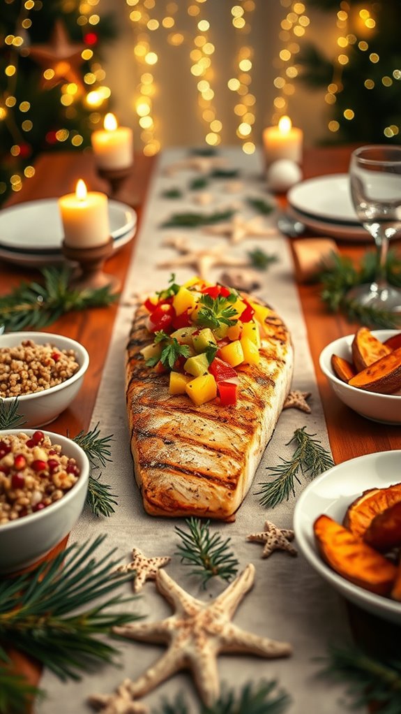 grilled mahi mahi with salsa