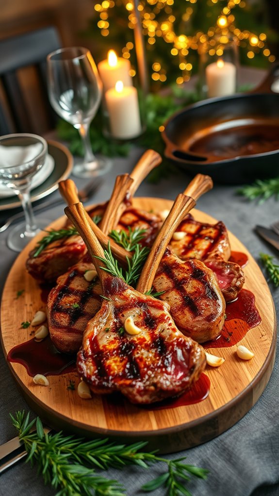 grilling and oven roasting lamb