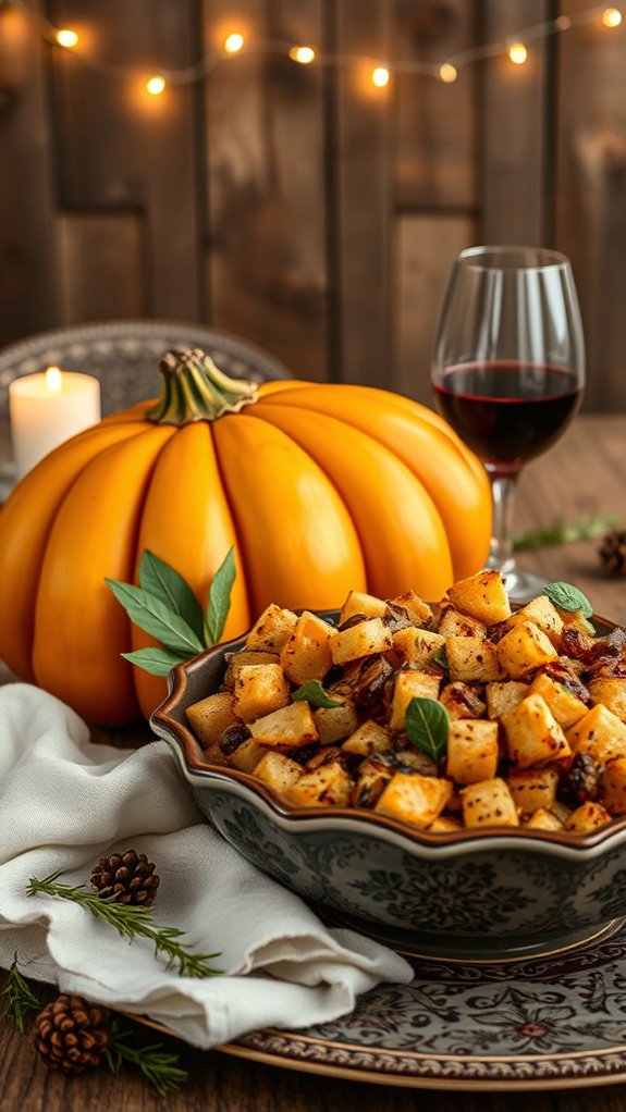 hearty butternut squash stuffing