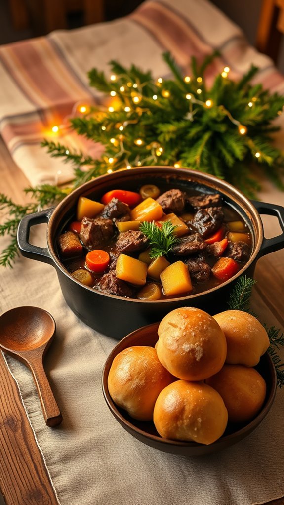 hearty comforting beef stew