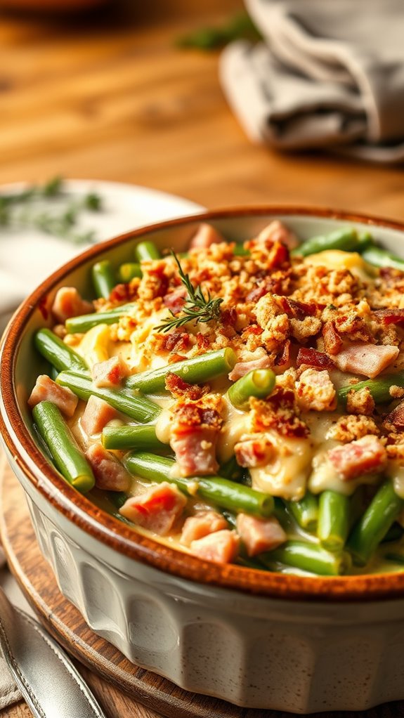 hearty green bean casserole